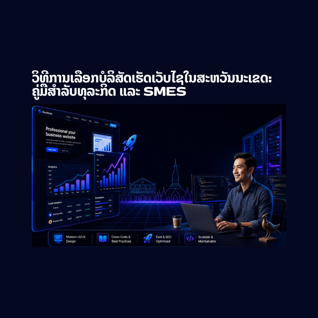 ວິທີການເລືອກບໍລິສັດເຮັດເວັບໄຊໃນສະຫວັນນະເຂດ: ຄູ່ມືສຳລັບທຸລະກິດ ແລະ SMEs